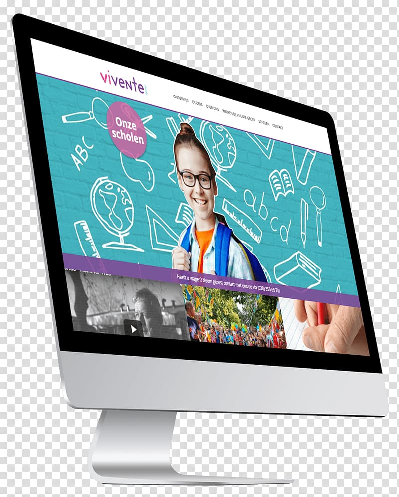 Responsive web design Digital marketing Продвижение сайта, school van transparent background PNG clipart