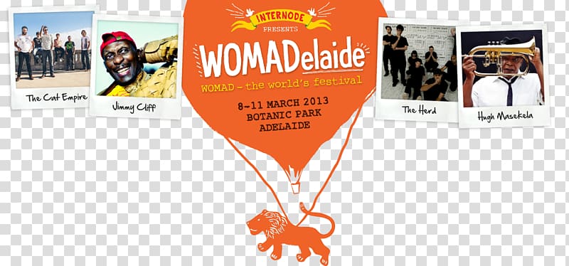 World of Music, Arts and Dance 2016 WOMADelaide Poster Advertising, global village transparent background PNG clipart
