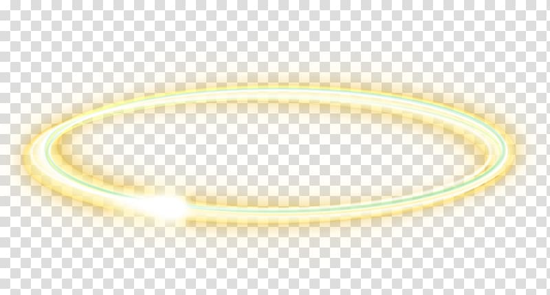 time lapse of white light, Bangle Material Yellow Circle, Yellow light effect element transparent background PNG clipart