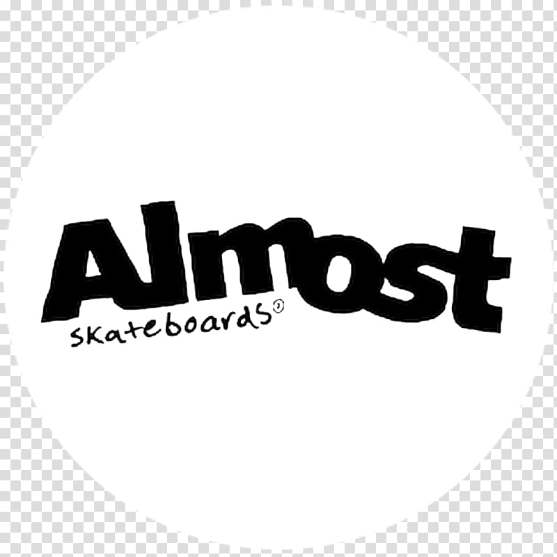 Logo Brand Almost Skateboards Product design Font, skateboard transparent background PNG clipart