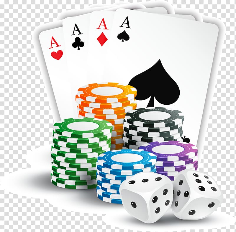 Casino token Ace Playing card Poker, Box dice transparent background PNG clipart