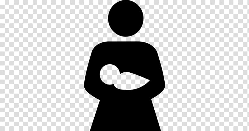 Child Infant Silhouette Mother Breastfeeding, child transparent background PNG clipart