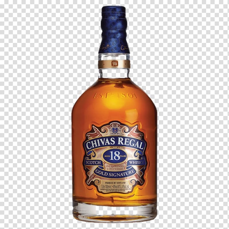 Chivas Regal Scotch whisky Blended whiskey Distilled beverage, others transparent background PNG clipart