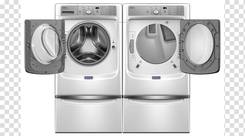 Washing Machines Maytag Home appliance Towel Laundry, dryer transparent background PNG clipart