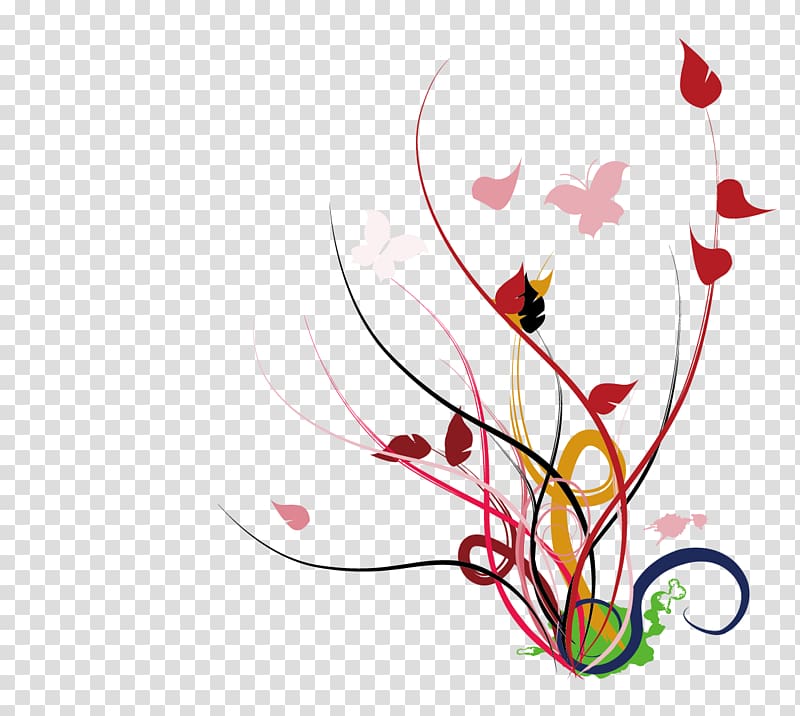 , European style beautiful flower rat material transparent background PNG clipart