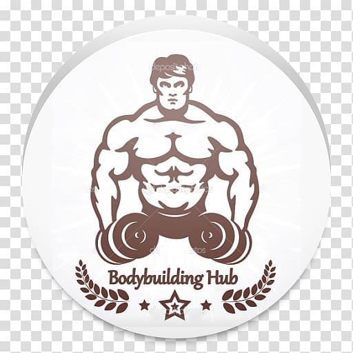 Bodybuilding Fitness Centre Physical fitness Emblem Logo, bodybuilding transparent background PNG clipart