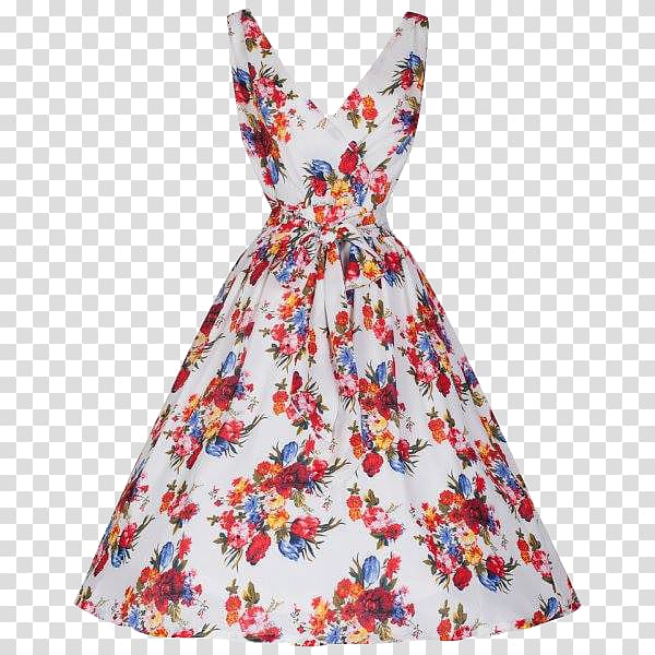 The dress Clothing, Floral Dress transparent background PNG clipart