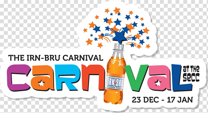 Irn-Bru SEC Centre Finnieston Food QD Events, Carnival Ticket transparent background PNG clipart