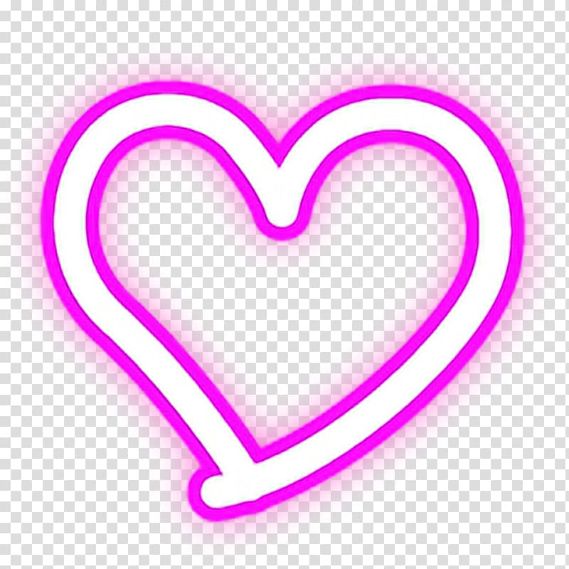 Text Sticker Violet Word Heart, pink heart transparent background PNG clipart
