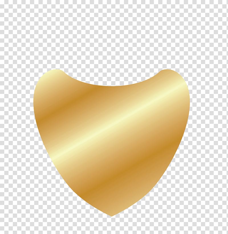 Icon, Golden Heart transparent background PNG clipart