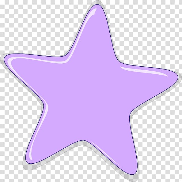 Star , lilac transparent background PNG clipart