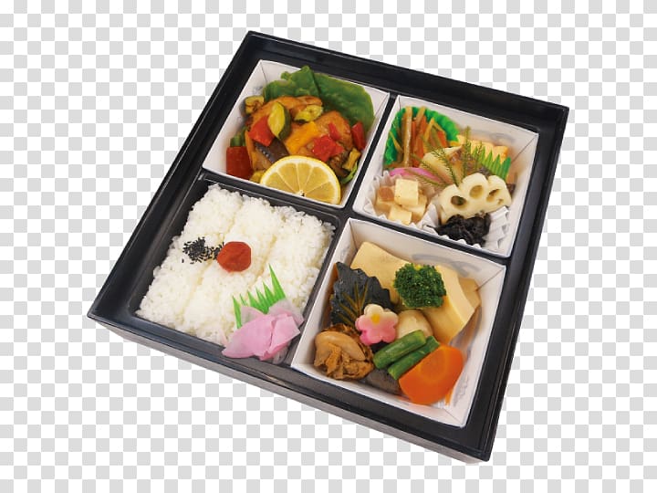 Bento Makunouchi Osechi Sushi Sashimi, sushi transparent background PNG clipart