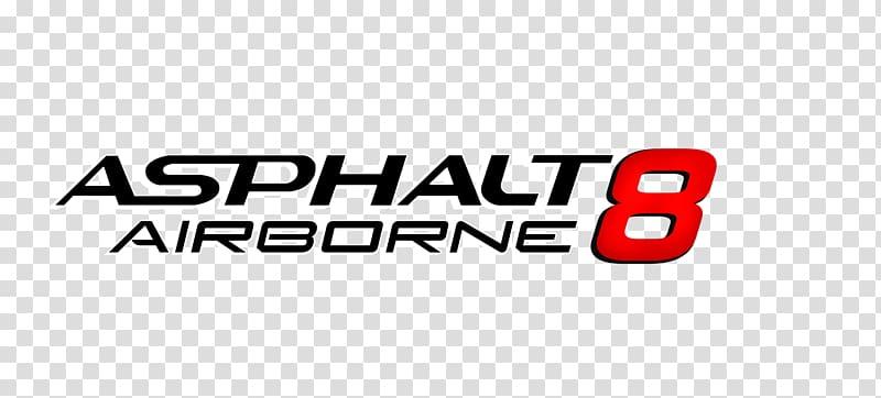 Asphalt 8 Airborne logo, Asphalt 8: Airborne Burnout Logo Gameloft Video game, 8 transparent background PNG clipart