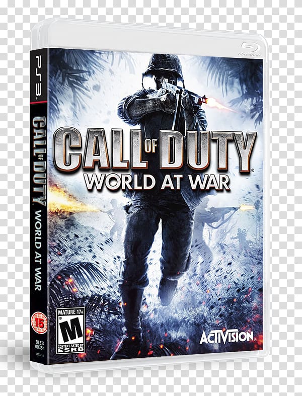 Call of Duty: World at War Call of Duty: Black Ops II Call of Duty 4: Modern Warfare Xbox 360 Call of Duty 3, call of duty world at war transparent background PNG clipart