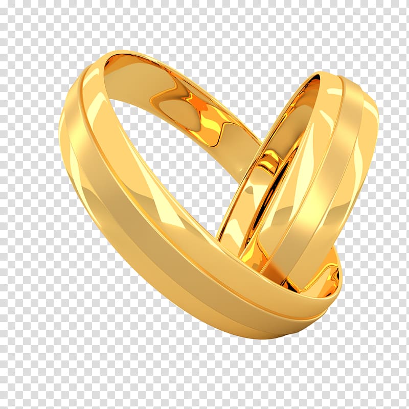 Wedding ring Illustration, Rings transparent background PNG clipart