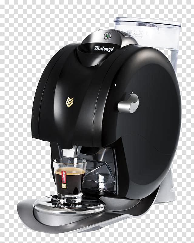 Espresso machine Single-serve coffee container Malongo, Coffee machine transparent background PNG clipart