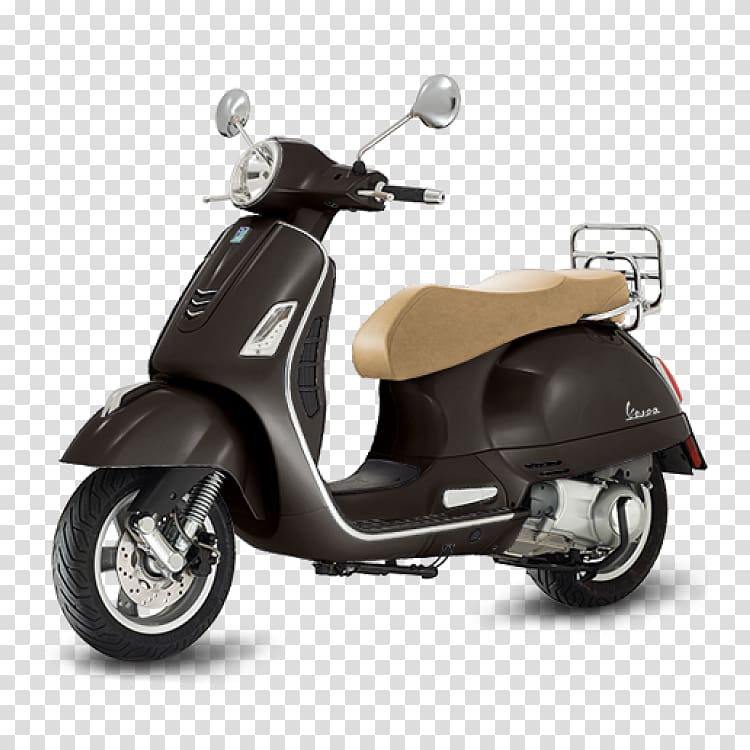 Piaggio Vespa GTS 300 Super Scooter, vespa motor transparent background PNG clipart