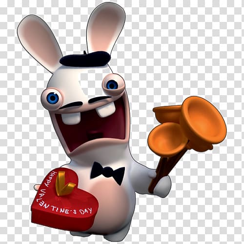 Rayman Raving Rabbids: TV Party Rabbit Mario + Rabbids Kingdom Battle Rabbids Go Home, rabbit transparent background PNG clipart