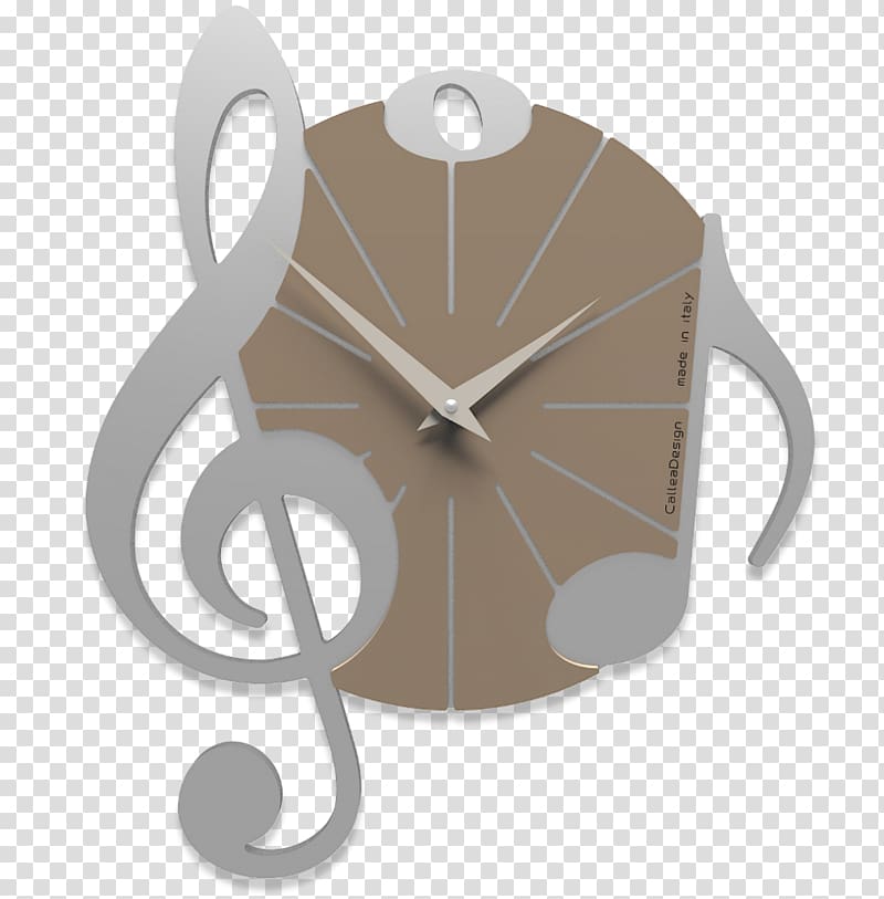 Clock Musical note Subject Design, clock transparent background PNG clipart