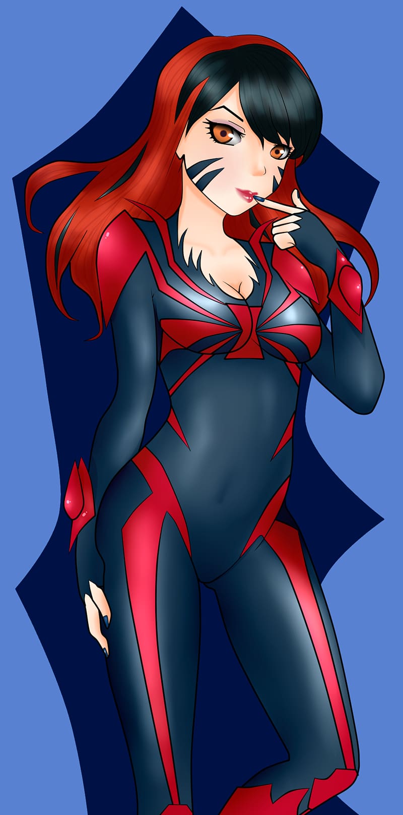 Marvel Avengers Academy Black Widow Venom Female Symbiote, Black Widow transparent background PNG clipart