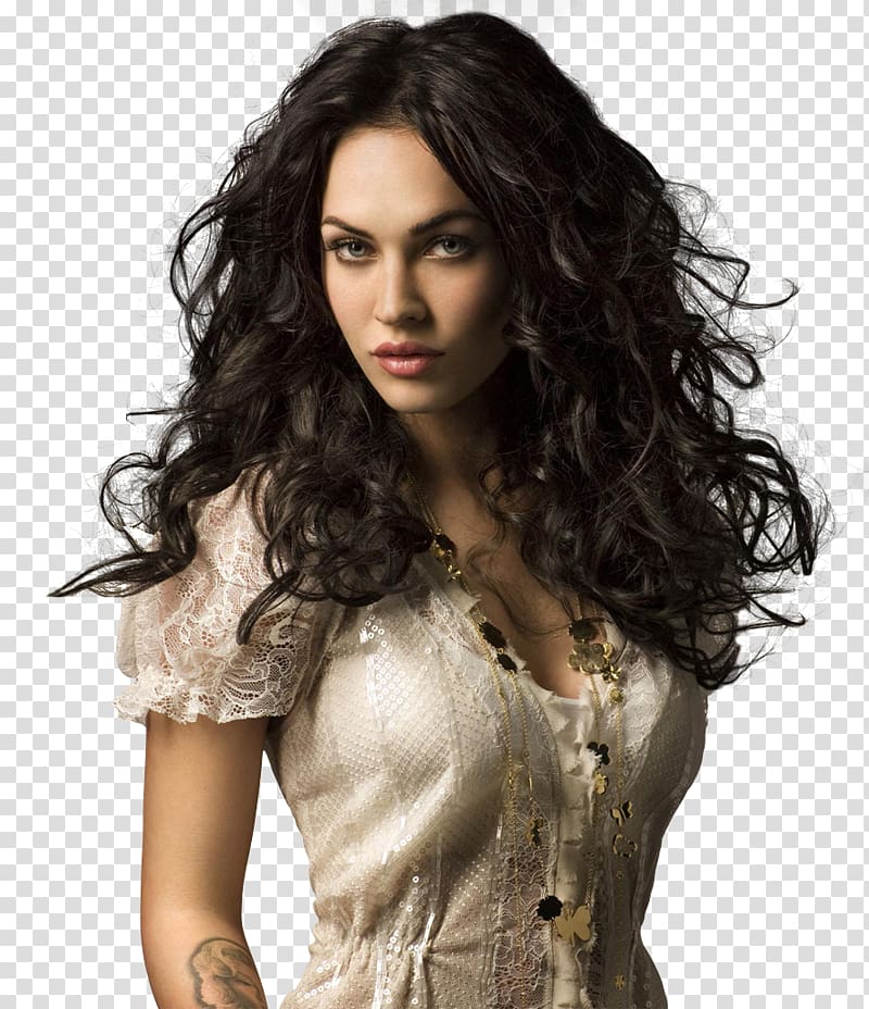 Megan Fox Hairstyle Actor Female, megan fox transparent background PNG clipart