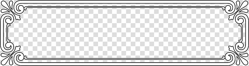 frame Black White Euclidean Pattern, Classical pattern black frame transparent background PNG clipart