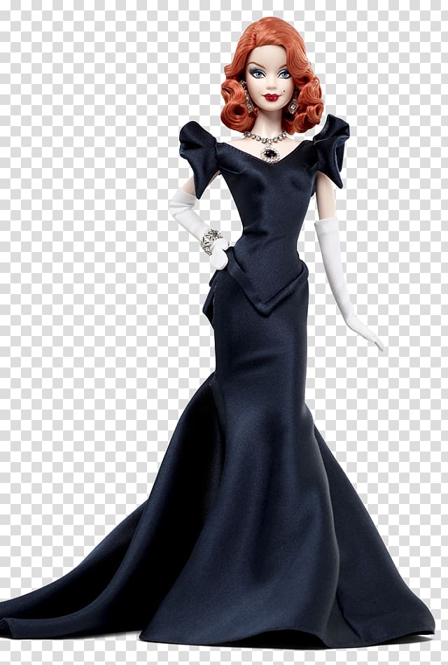 Smithsonian Institution Hope Diamond Barbie Doll, exquisite label transparent background PNG clipart