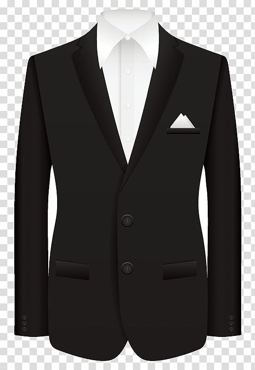 Tuxedo Suit Blazer Jacket Lapel, Suit transparent background PNG clipart