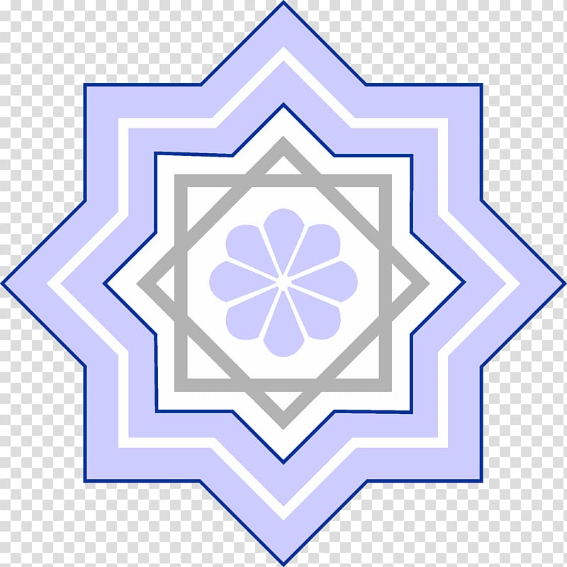 purple, white, and gray floral , Islamic geometric patterns Symbols of Islam , islamic transparent background PNG clipart