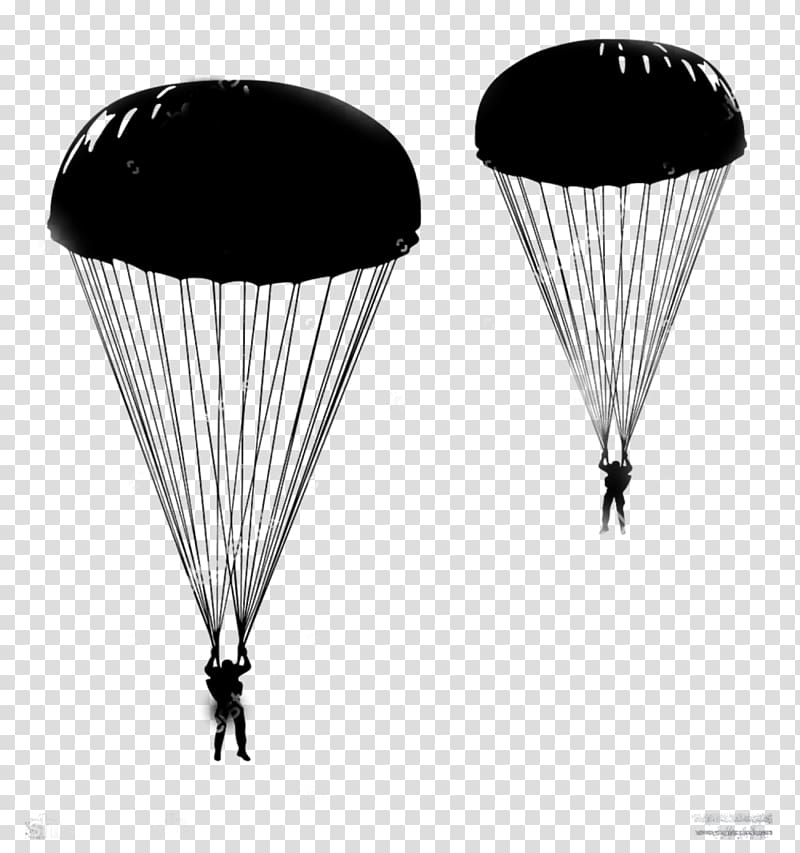 Parachuting Parachute Paratrooper , parachute transparent background PNG clipart