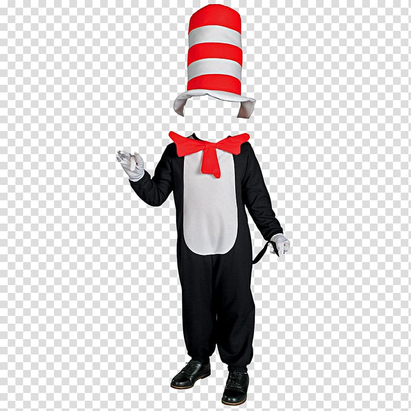 The Cat in the Hat The House of Costumes / La Casa De Los Trucos Child Halloween costume, UK transparent background PNG clipart