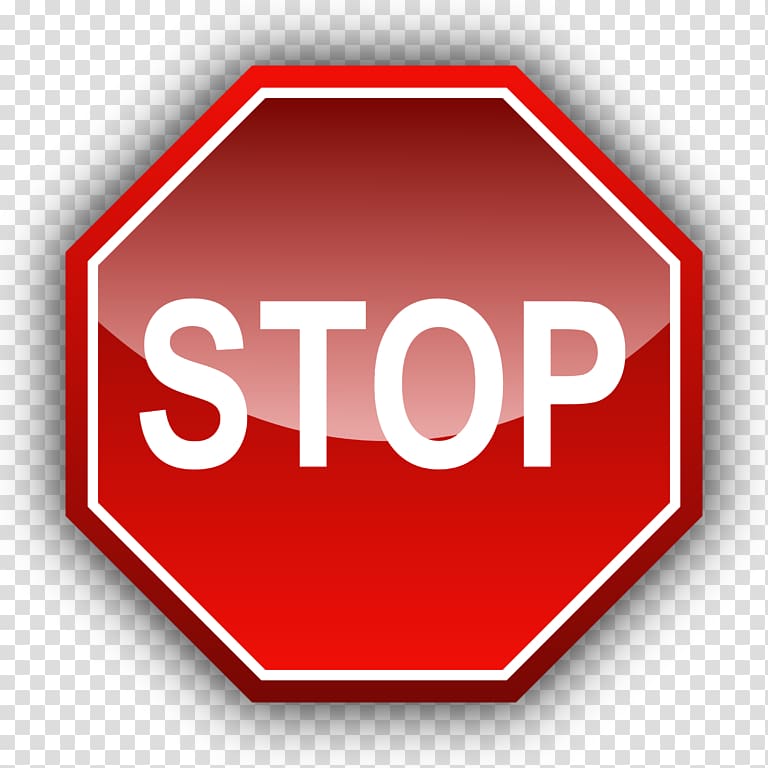 Stop sign Traffic sign Yield sign Regulatory sign, road transparent background PNG clipart