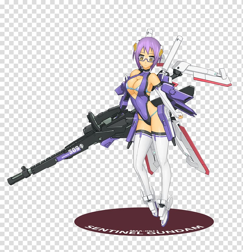 Gundam Sentinel Yuki Nagato Anime MSA-0011 Superior Gundam, Anime transparent background PNG clipart