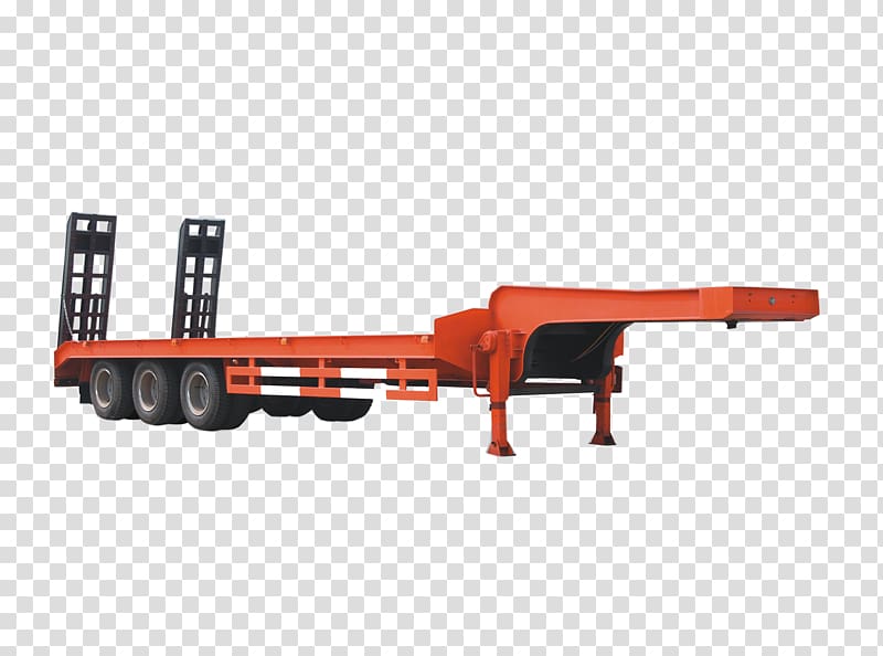 Car Trailer Tractor, Tractor-trailer transparent background PNG clipart
