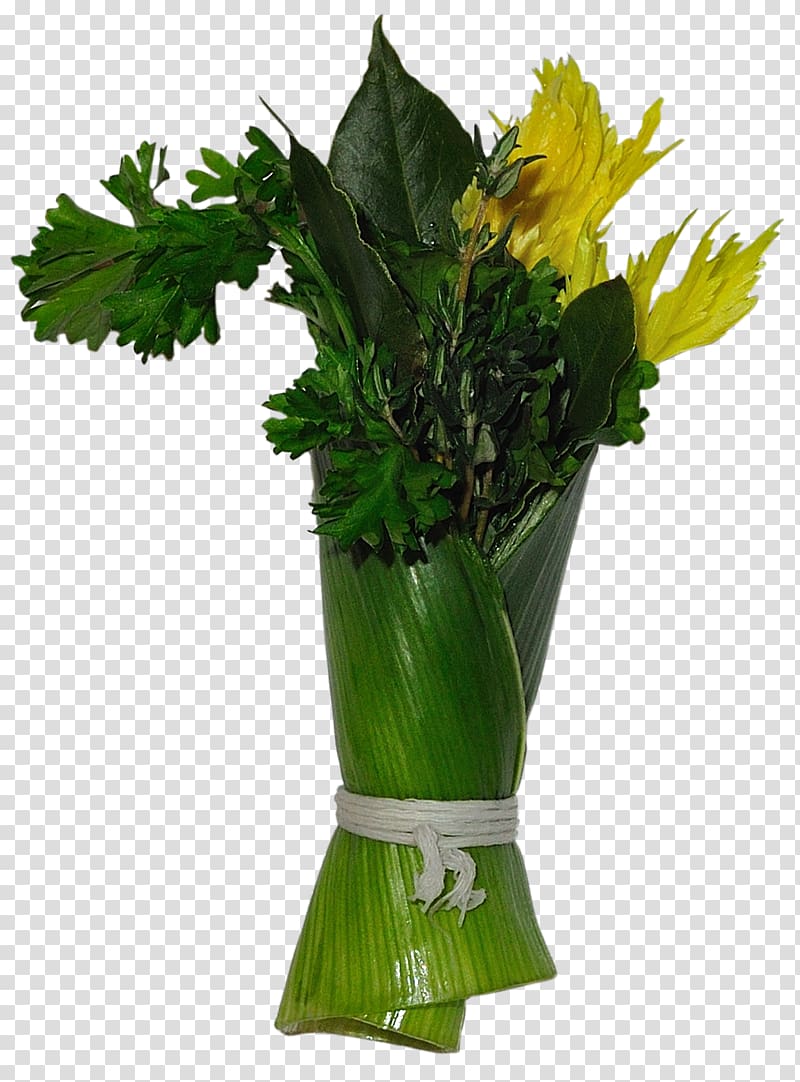 Cut flowers Bouquet garni Floral design Leaf vegetable, herbes transparent background PNG clipart
