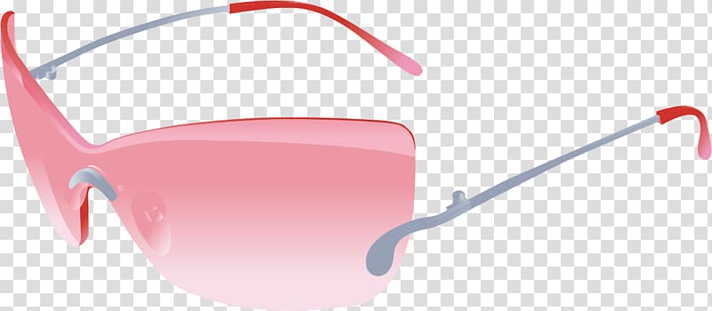 Goggles Sunglasses Gratis, Red sunglasses transparent background PNG clipart