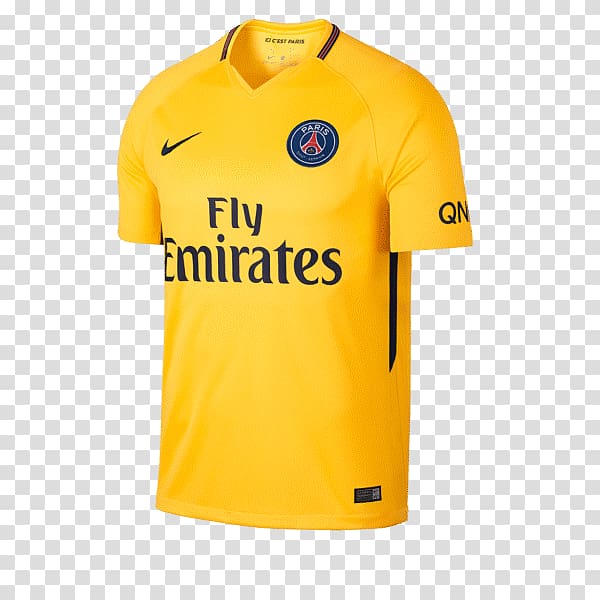 Paris Saint-Germain F.C. T-shirt Third jersey Nike Store, T-shirt transparent background PNG clipart