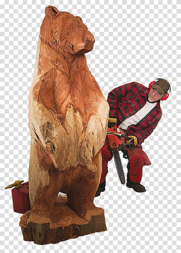 PEMCO Bear Insurance Chainsaw carving Location, Pemco transparent background PNG clipart