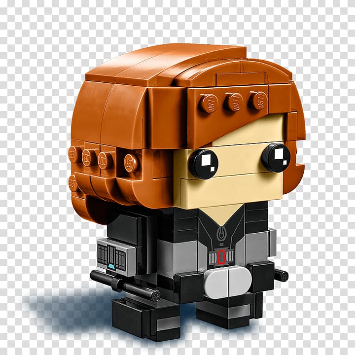 Black Widow LEGO BrickHeadz Target Corporation, Black Widow transparent background PNG clipart