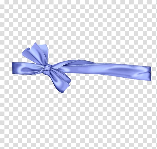 Blue Ribbon transparent background PNG clipart