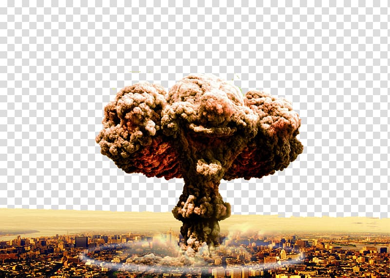 Nuclear explosion smoke transparent background PNG clipart