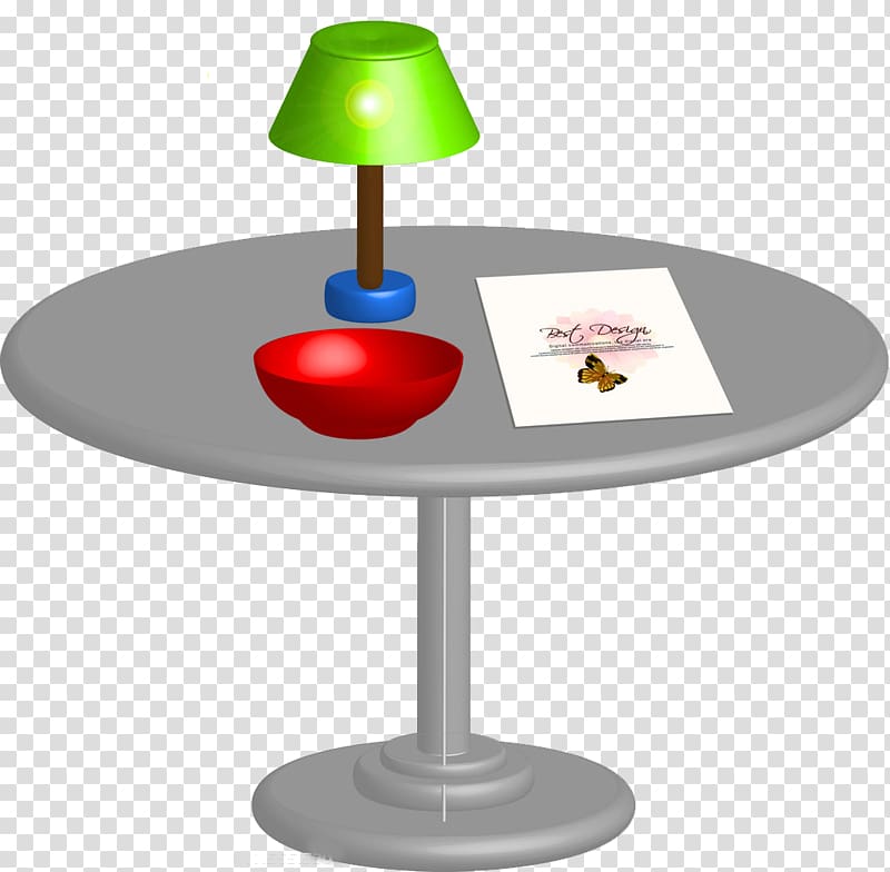 Table Lampe de bureau Desk, Placed on the desk lamp transparent background PNG clipart