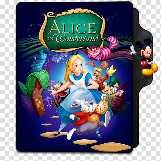 Alice\'s Adventures in Wonderland White Rabbit Film poster The Walt Disney Company, alice in wonderland transparent background PNG clipart