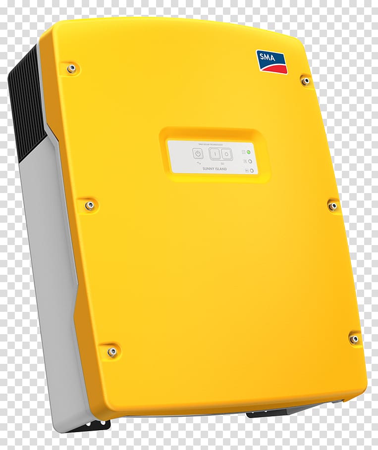 SMA Solar Technology Stand-alone power system Solar inverter Battery charger Power Inverters, Backup Battery transparent background PNG clipart