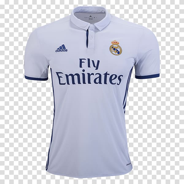 T-shirt Real Madrid C.F. Sports Fan Jersey 2016 FIFA Club World Cup, T-shirt transparent background PNG clipart