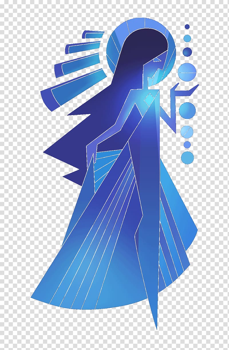 Steven Universe Diamond color Blue diamond Gemstone, mural transparent background PNG clipart
