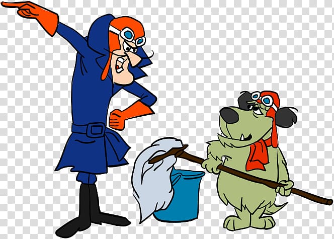 Muttley Dick Dastardly Cartoon Hanna-Barbera Character, others transparent background PNG clipart