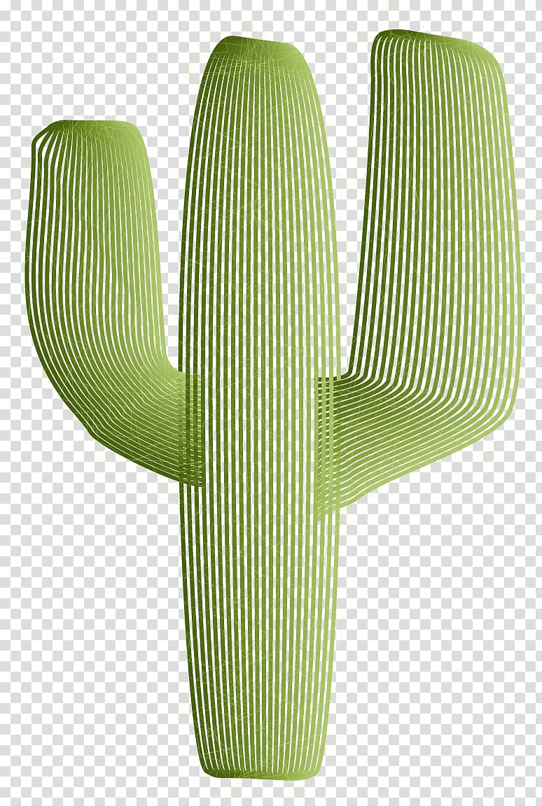 Green Cactaceae, painted green cactus transparent background PNG clipart