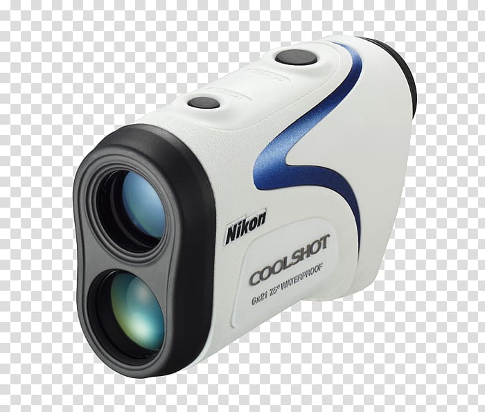 Nikon CoolShot 20 Range Finders Laser rangefinder Golf Nikon Aculon AL11, Laser Rangefinder transparent background PNG clipart