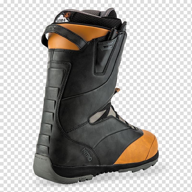 Snow boot Motorcycle boot Nitro Snowboards, boot transparent background PNG clipart